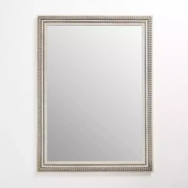 Wexford Ribbed Rectangular Wall Mirror