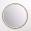 Wexford Ribbed Round Wall Mirror