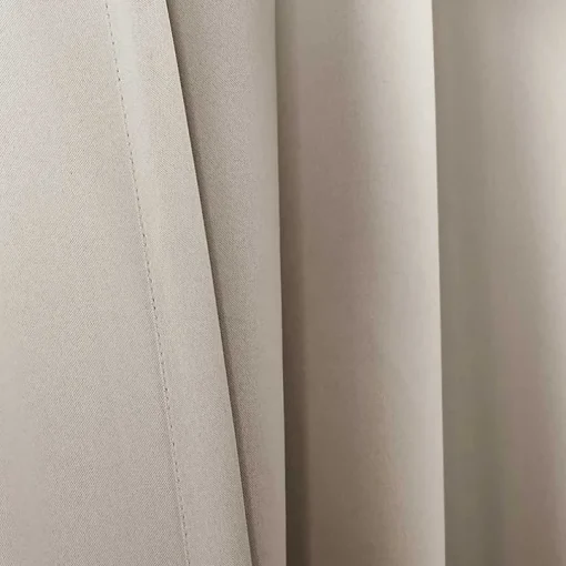 Wheat Back Tab Blackout Curtain Panel Set, 84 in.