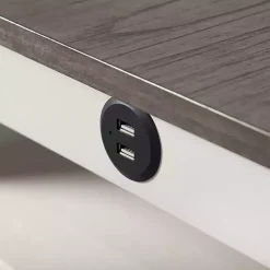 White & Gray Wood Kayla Counter Height 3-pc. Set