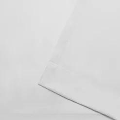 White Acme Blackout Curtain Panel Set, 84 in.