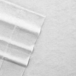White Chambray 4-pc. Full Bed Sheet Set