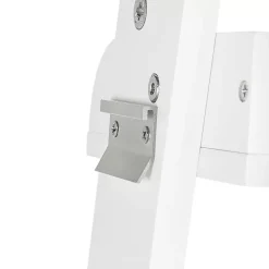 White Corner Ladder Shelf