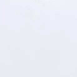 White Curved Edge Open Shelf Accent Table