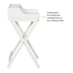 White Folding Caty Desk