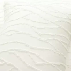 White Jacquard Wave 3-pc. King Comforter Set