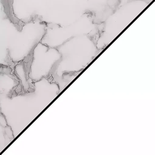 White Marble Round Coffee Table