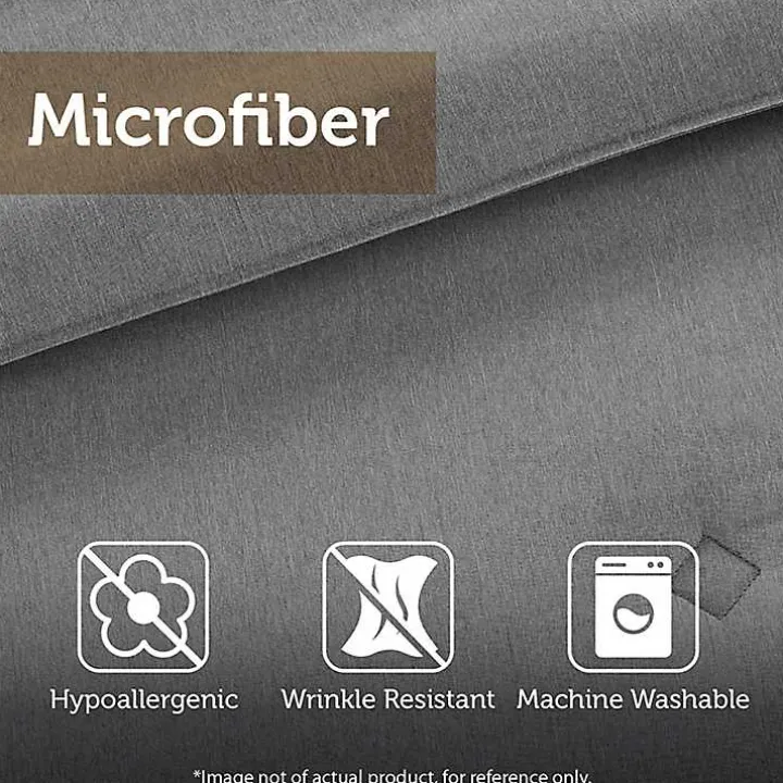 White Metallic 5-pc. California King Comforter Set