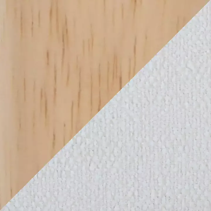 White Michelle Ottoman