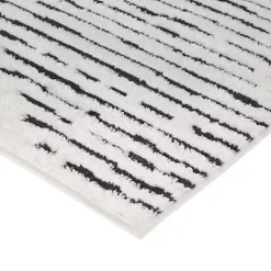 White Moroccan Accent Rug, 2x3