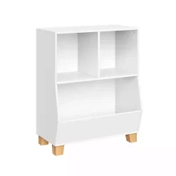 White Pine Catch-All Toy Organizer with Cubbies