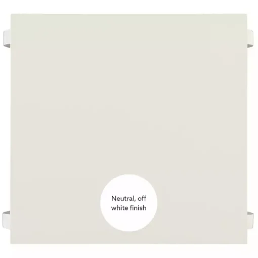 White Prismatic Wood Accent Table