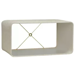 White Seahorse Table Lamps, Set of 2