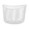 White Steel Modo Storage Basket