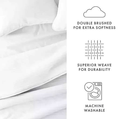 White Stitched Stripes 2-pc. Twin Quilt Set