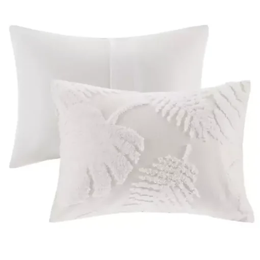 White Tropical California King 3-pc. Comforter Set