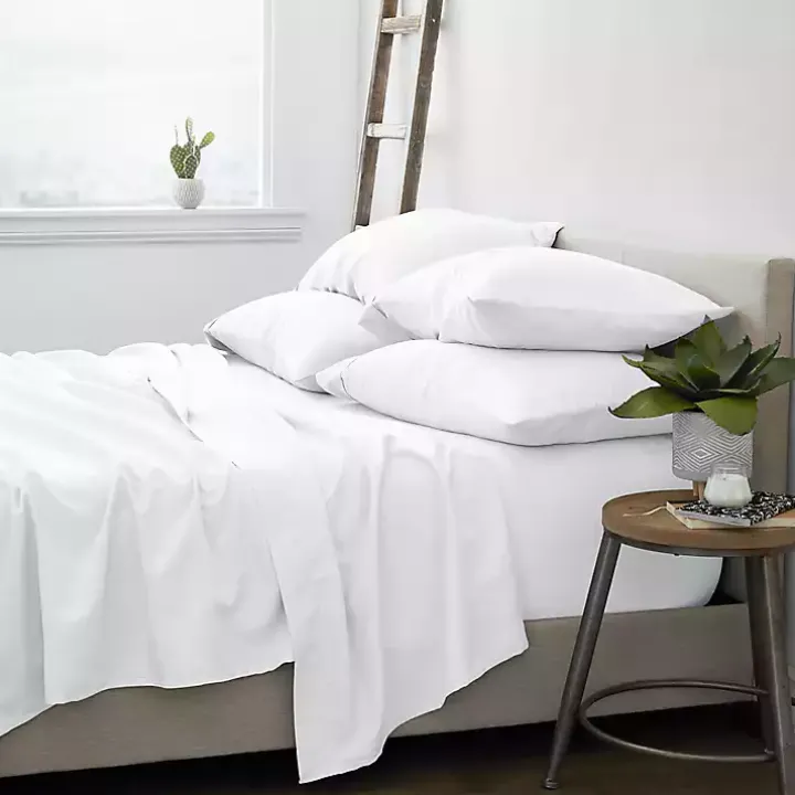 White Ultra Soft 6-pc. Queen Sheet Set