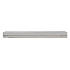 White Wood Floating Shelves, Set of 3