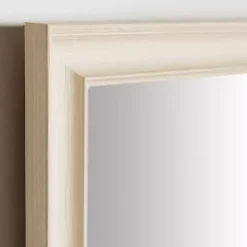 Whitewashed Scoop Maggie Profile Mirror, 24x36 in.