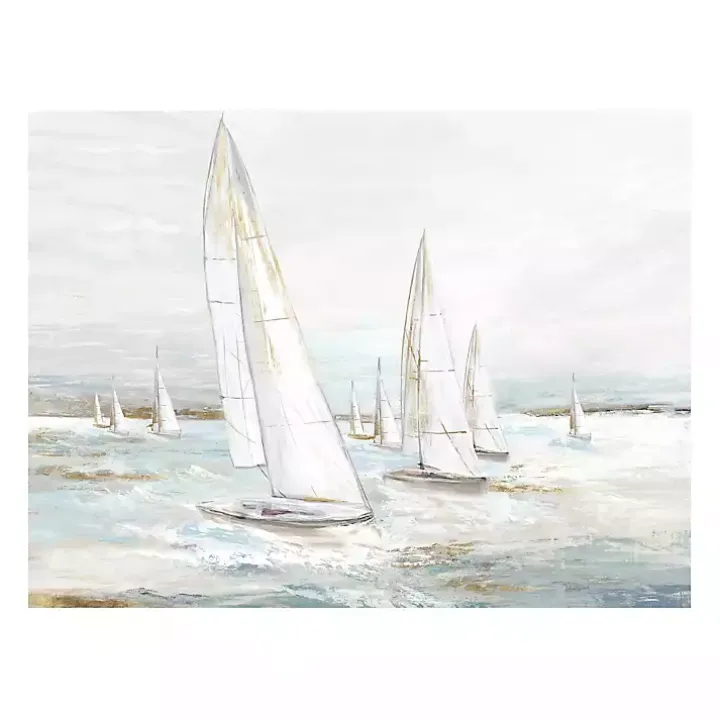 Windswept Sails I Canvas Art Print