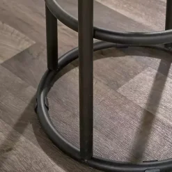 Wood and Metal Kendall Barstool