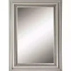 Wooden Silver Leaf Mirror
