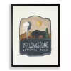 Yellowstone National Park Framed Art Print