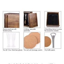 Acacia Los Angeles Rams Beer Glass Set