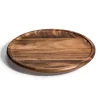 Acacia Wood Round Lazy Susan, 15 in.