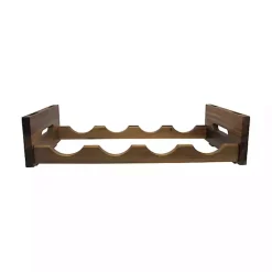 Acacia Wood Stackable Wine Rack