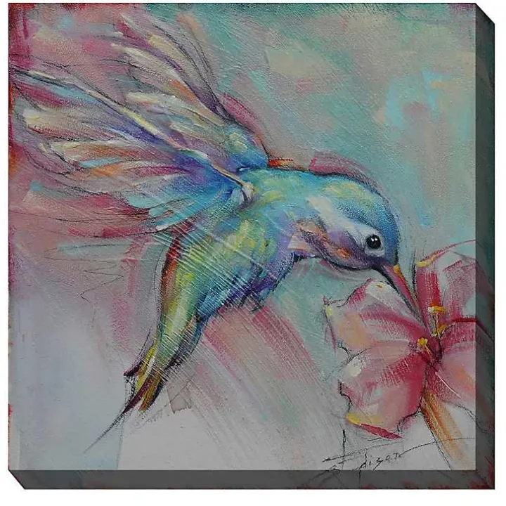 All A Flutter Outdoor Canvas Art Print