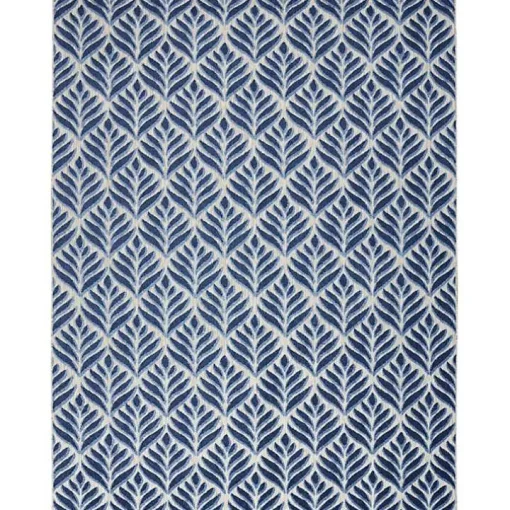 Aloha Blue Botanical Indoor/Outdoor Rug, 7x10