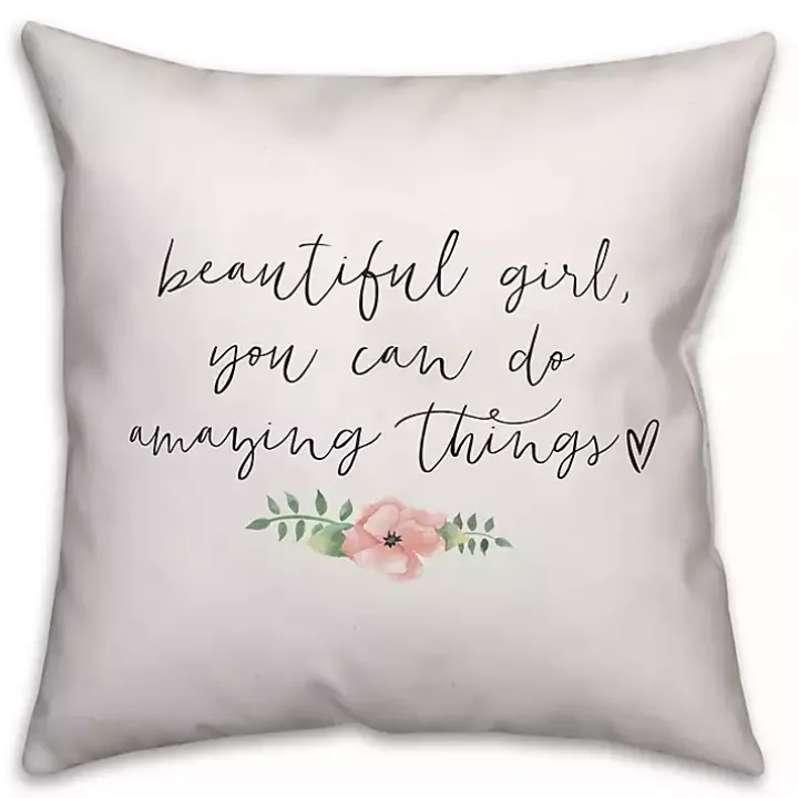 Amazing Things Pillow