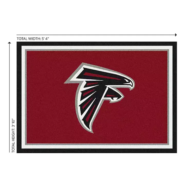 Atlanta Falcons Area Rug, 4x6