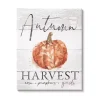 Autumn Harvest Canvas Wall Plaque