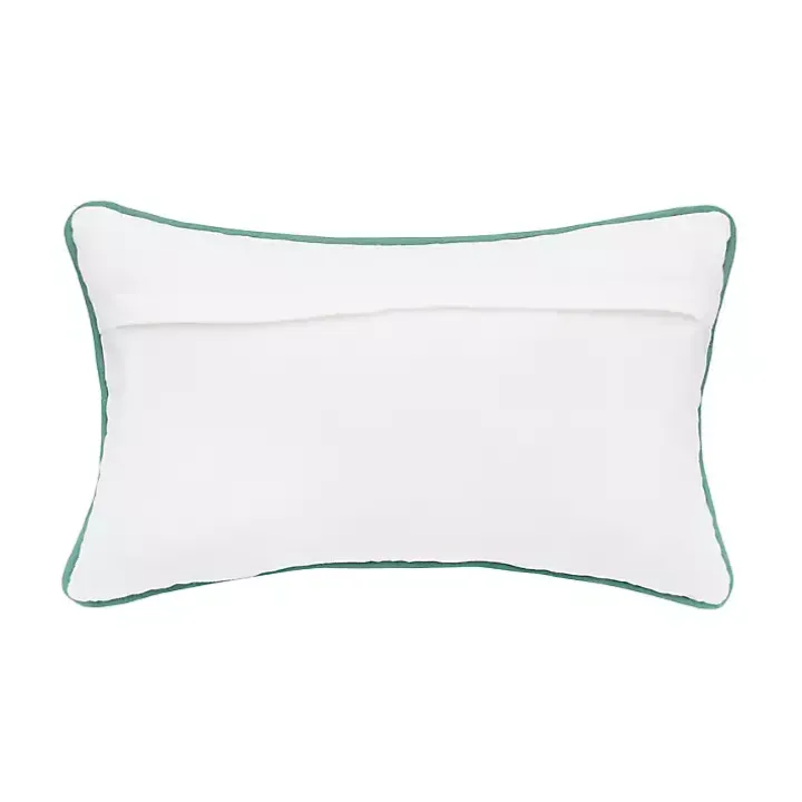 Autumn Squirrel and Chipmunk Lumbar Pillow