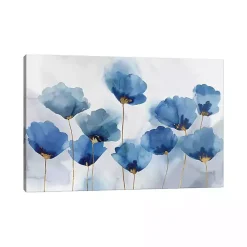 Azure Gathering Canvas Art Print