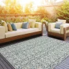Azure Terrace Sun Shower Outdoor Area Rug, 7x9
