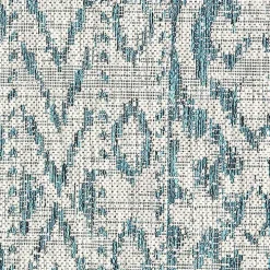 Azure Terrace Sun Shower Outdoor Area Rug, 7x9