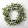 Baby's Breath and Greenery Wreath