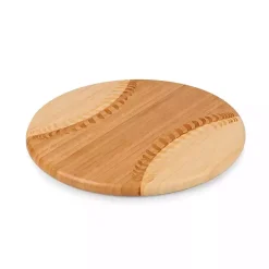 Bamboo Wood Baseball Serving Board