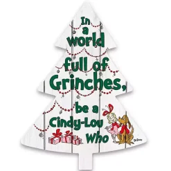 Be a Cindy-Lou Who Tree Wall Plaque