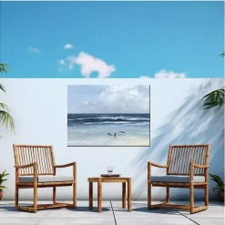 Beach Combers Outdoor Canvas Art Print