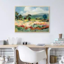 Before the Summer Rain Framed Canvas Art Print