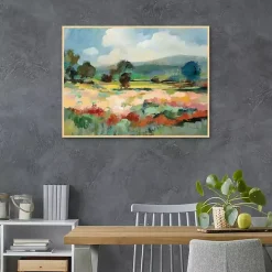 Before the Summer Rain Framed Canvas Art Print