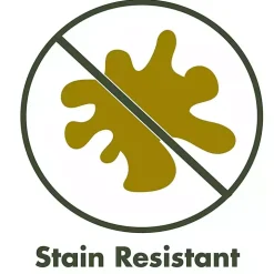 Beige Tufted Canvas Outdoor Bench Cushion