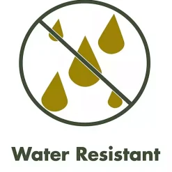 Beige Tufted Canvas Outdoor Bench Cushion