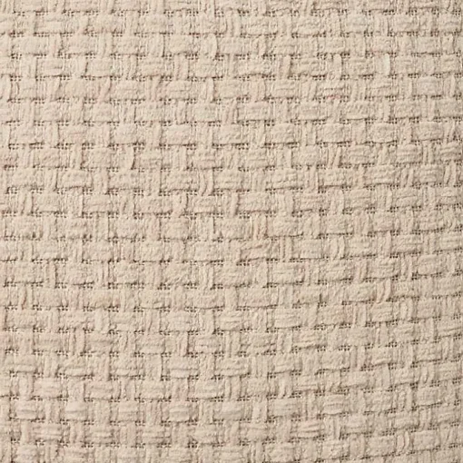Beige Waffle Knit Chenille Throw Pillows, Set of 2