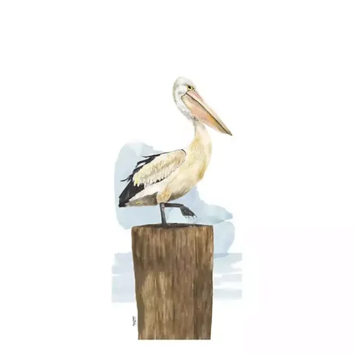 Birds of the Coast Panel III Canvas Art Print
