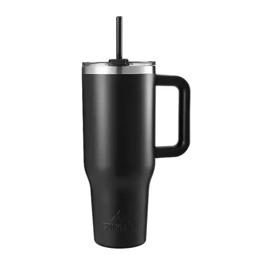 Black 40 oz. Insulated Travel Tumbler